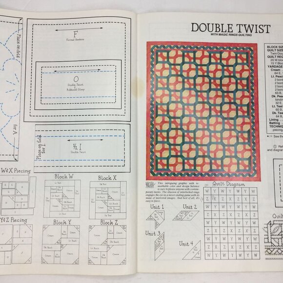 Vintage Quiltmaker Magazine Spring/Summer 1987 Issue 37 Quilt Patterns Designs - Picture 8 of 11